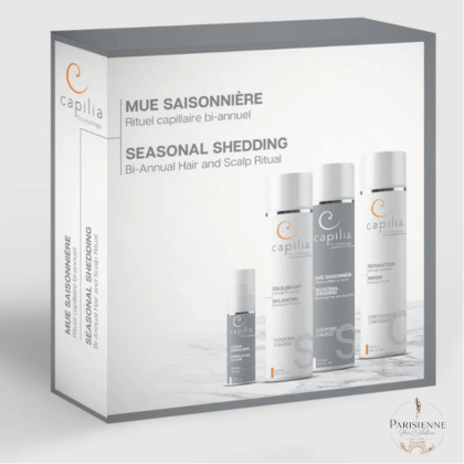 Capilia Seasonal Shedding kit box