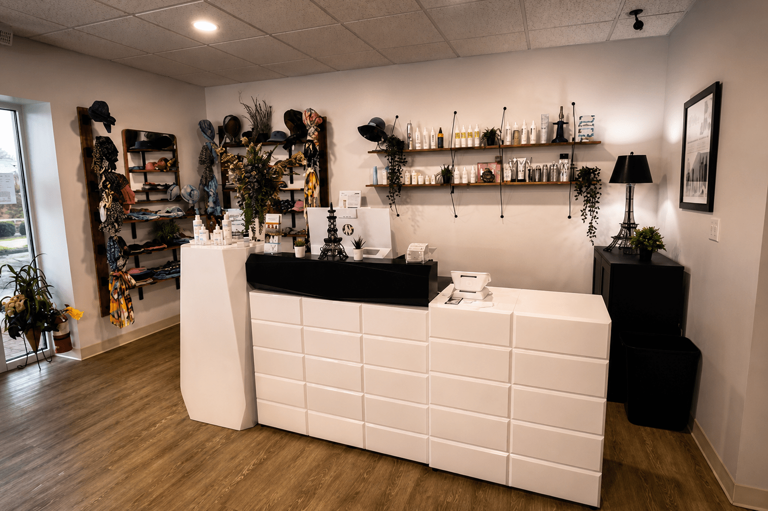 Parisienne Hair Solutions studio reception area
