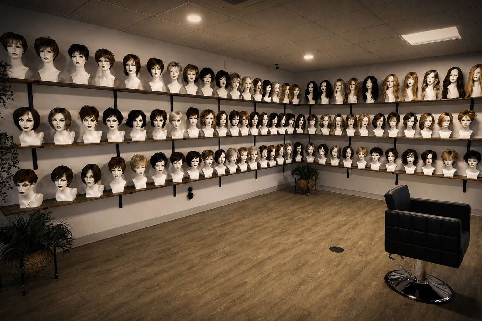 Thumbnail of the Parisienne wig showroom